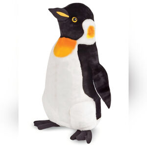 Melissa and Doug Large Stuffed Plush Emperor Penguin 24” Tall